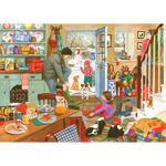 Woolly Hats & Wellies - 1000 Piece Jigsaw Puzzle For Adults