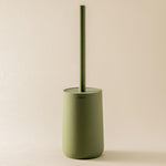 Toilet Brush, Free-standing, Polyresin Sage Green, Saona Collection