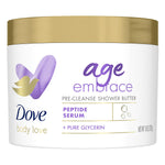 Body Love Age Embrace Pre-cleanse Shower Butter Peptide Serum, 3pk