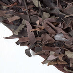 Dallas Leather Shaggy Rug | 150cm | Chocolate