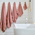 Egyptian Embrace Towels – 550gsm Egyptian Cotton, Fluffy Soft & Highly Absorbent | Bath Towel | Rose