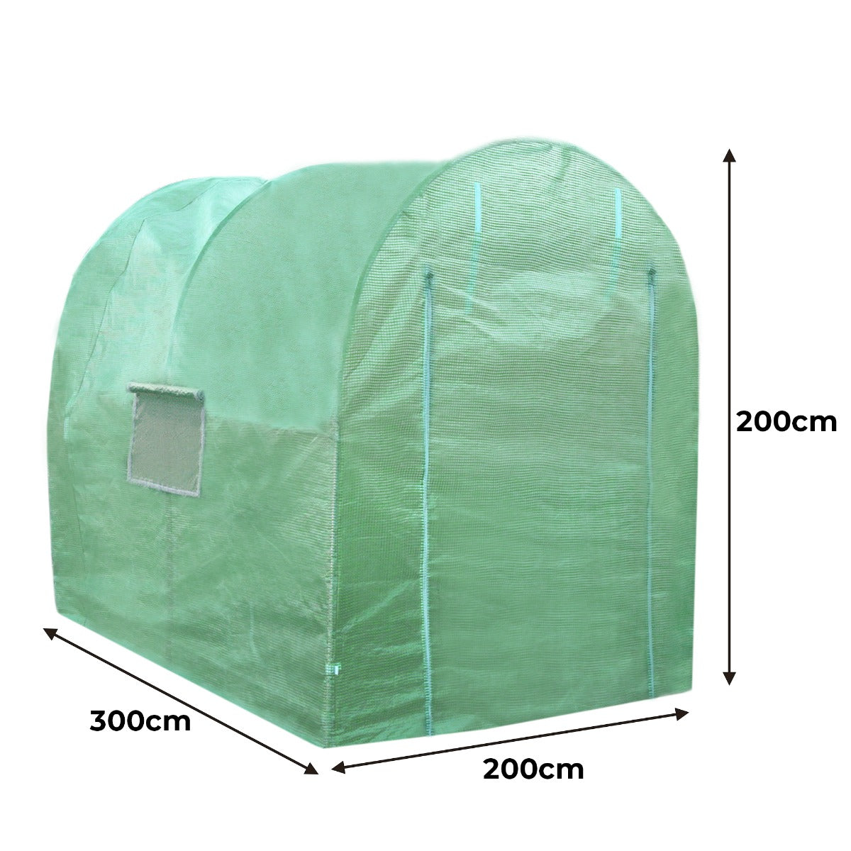 Polytunnel | 25mm 4m x 2m | Green