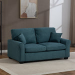 Lewiston Fabric Pull Out Sofabed | Teal