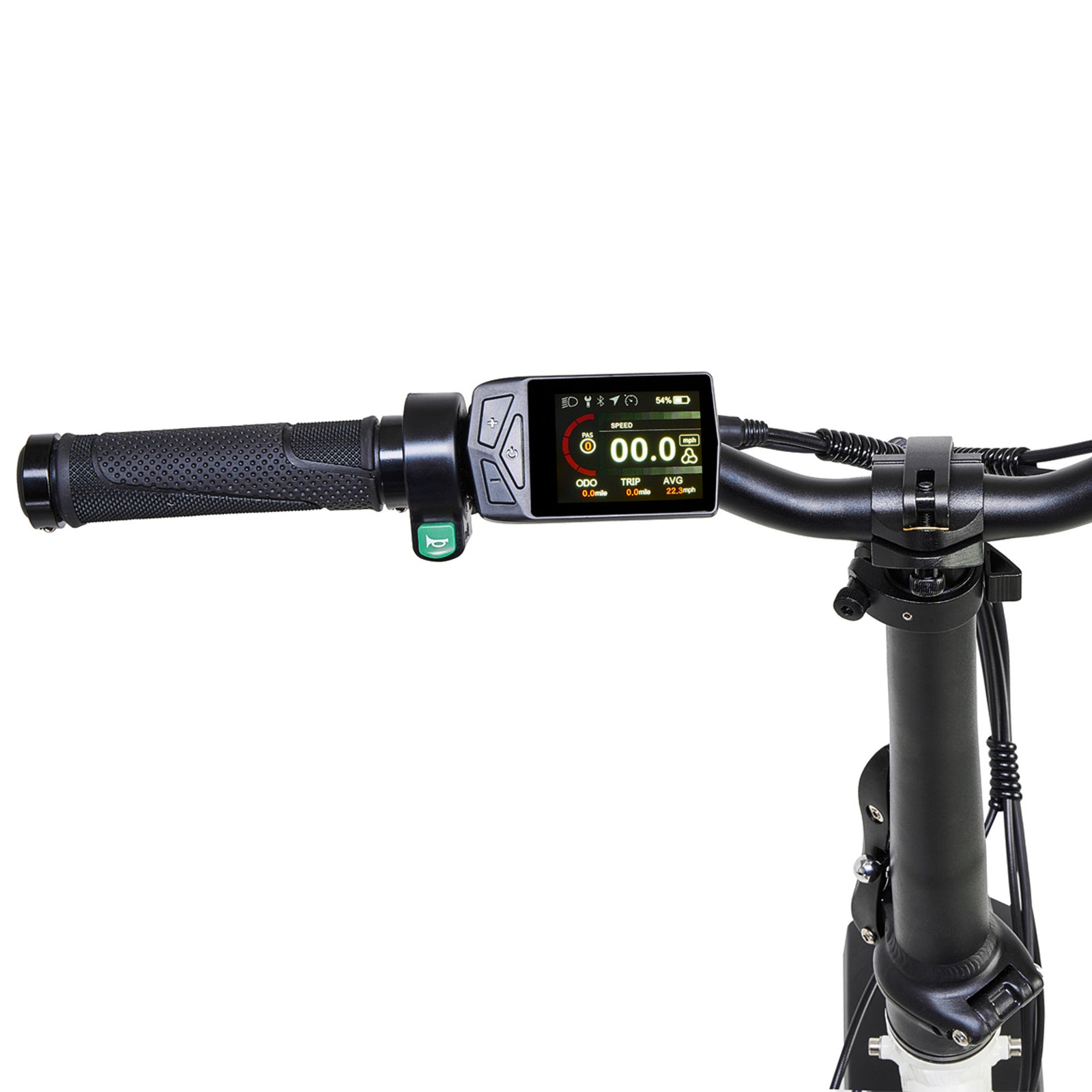 Vester Step 2024 Electric Folding Bike 20 Inch Wheel E-bike | White