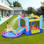 Bouncy Castle W/ Slide Water Pool Trampoline, Blower 3.6 X 1.75 X 1.8m