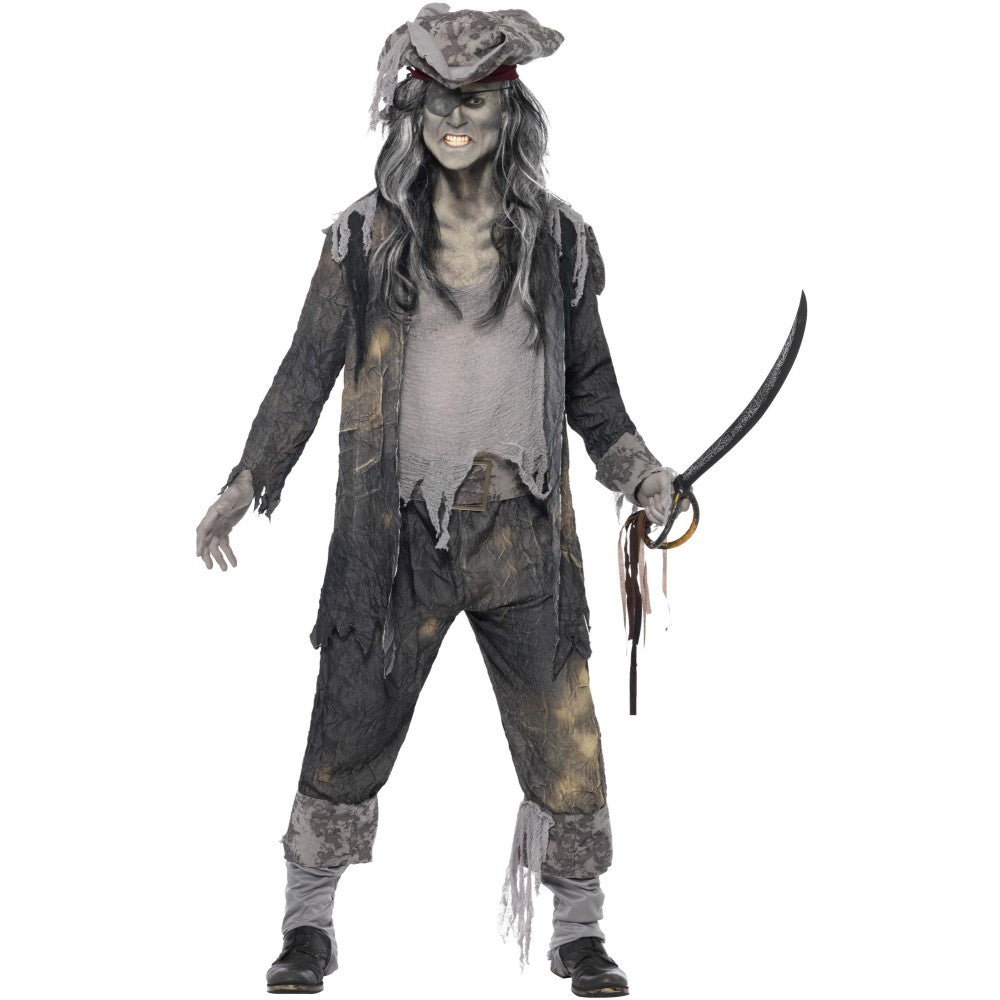 Ghost Ship Ghoul Costume | Medium