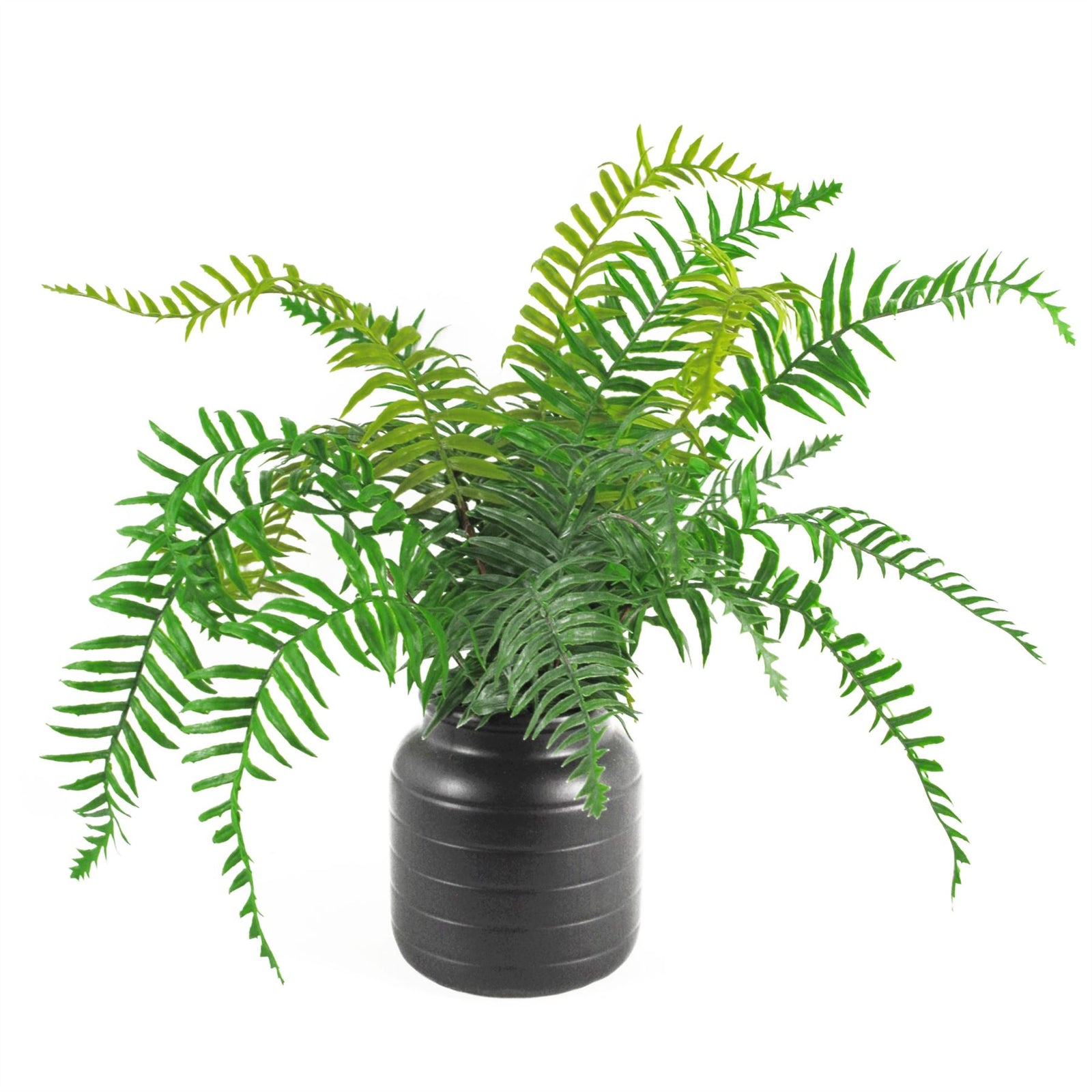 Black Vase Planter 13 X 13 X 14cm Blackblack