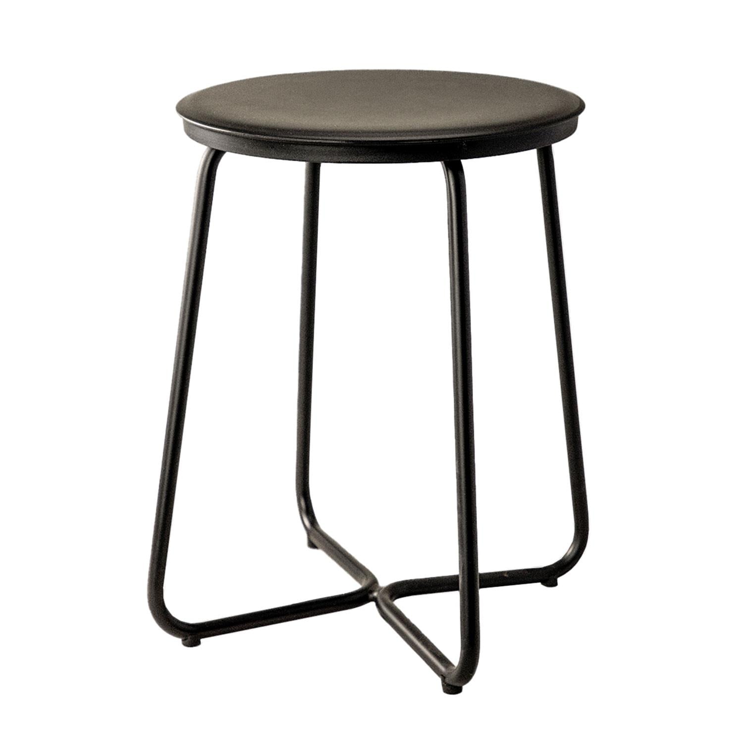Multi Functional Stool, Small Side Table, Black, Geyser Collection