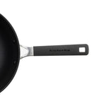 KitchenAid Cookware Classic Stainless Steel 3 Ply Wok, 28cm