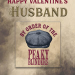 Husband' Valentine's Day Card With Detachable Coaster Official Product