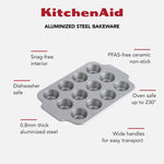 KitchenAid Cookware Metal Bakeware Mini Round Cake Pan