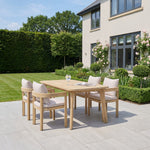 Sundrift 4 Seater Garden Dining Set | Beige
