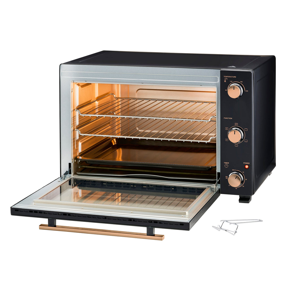 Cooks Professional 60l Mini Oven - Electric Countertop Cooker 2300w