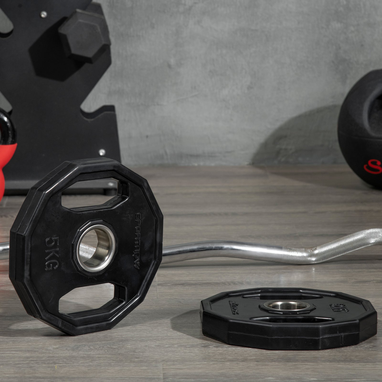 Olympic Plate Set | 2 x 5kg | Black