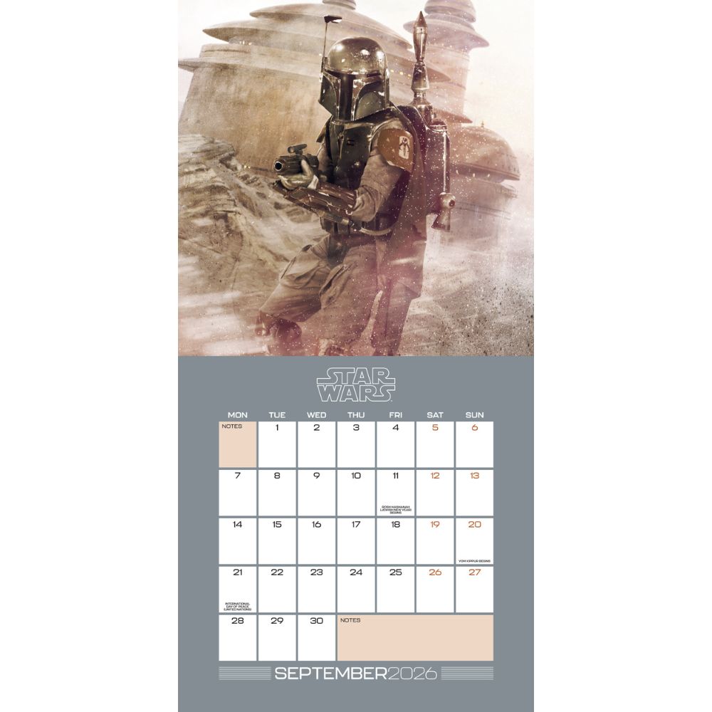 Classic 2026 Mini Calendar Official Product