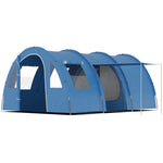 5-6 Man Family Tent Camping Tent With Two Room, Floor & Bag