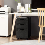 3 Drawer Storage Cabinet Under Desk With Wheels