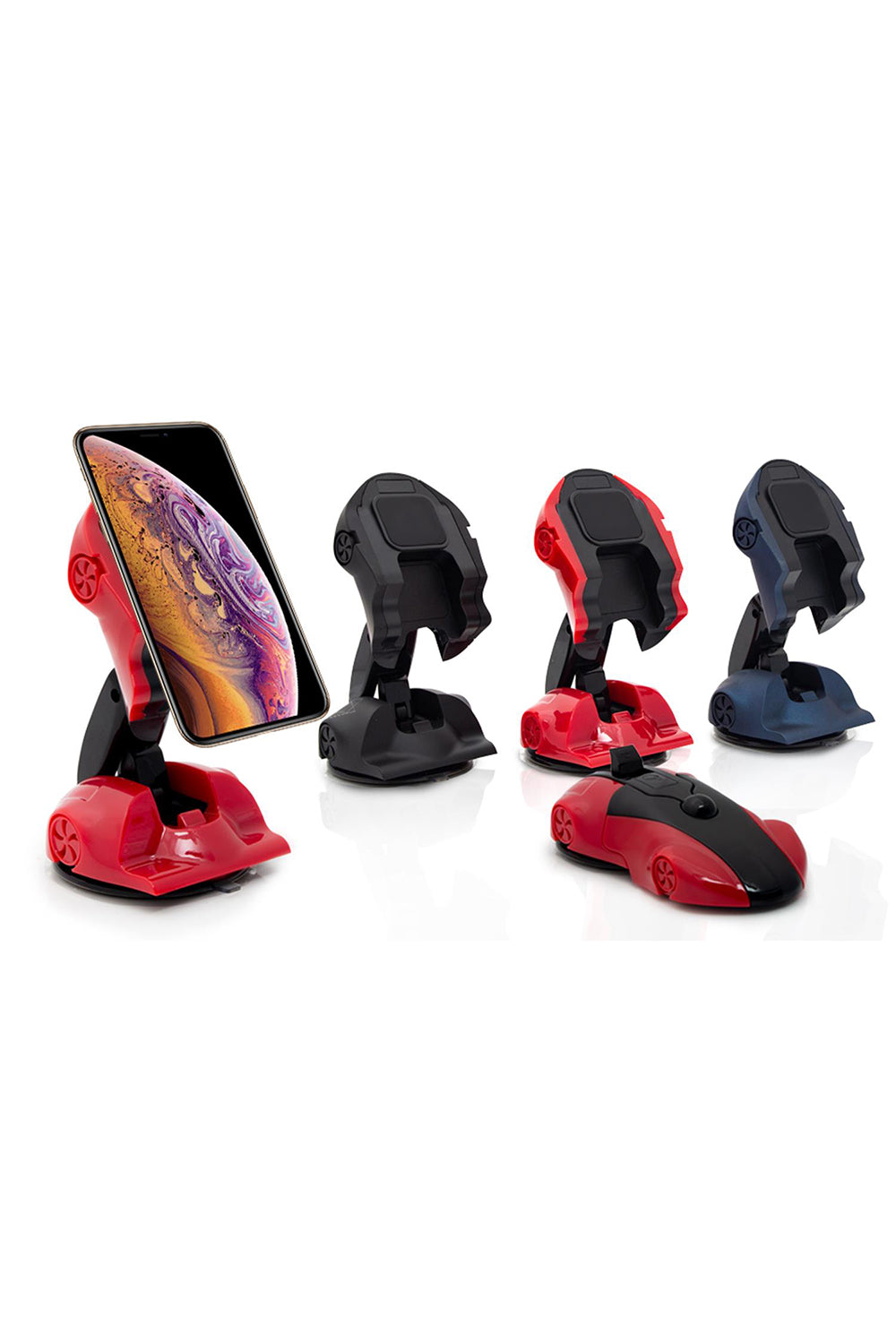 Sports Car Shaped Dashboard Mobile Phone Bracket | Red