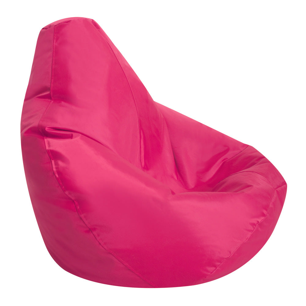 Kids High Back Bean Bag Chair | Pink