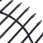 Breeins 5-pack Decorative Metal Garden Fence Panels