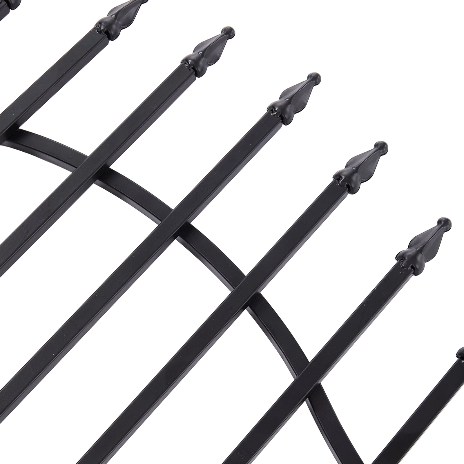 Breeins 5-pack Decorative Metal Garden Fence Panels