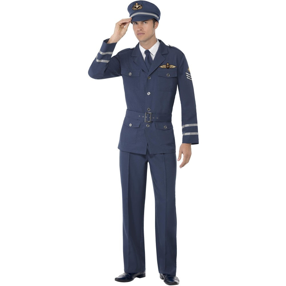 Ww2 Air Force Captain Costume | Large