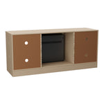 Tv Stand Electric Fireplace Adjustable Flame With Remote Control