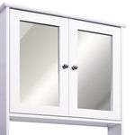 Wall-mounted Cabinet Mirror Door Bathroom Organiser