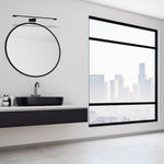 Shine Black Led 12w Wall Lamp Stylish Matt Black Light With Ip44 Rating Perfect For Mounting Above A Bathroom Mirror