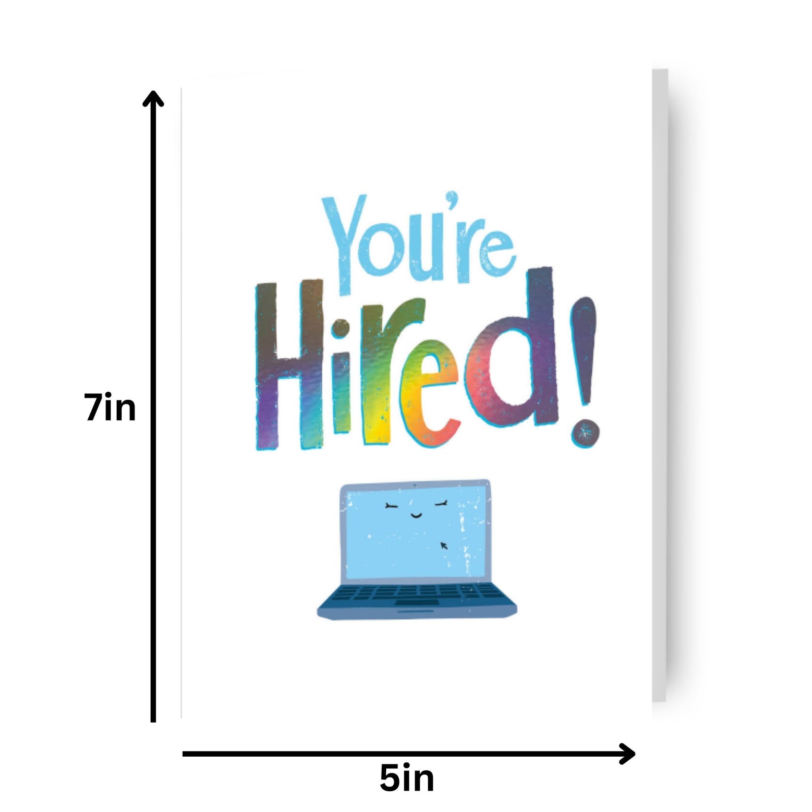 New Job 'you're Hired' Card Official Product