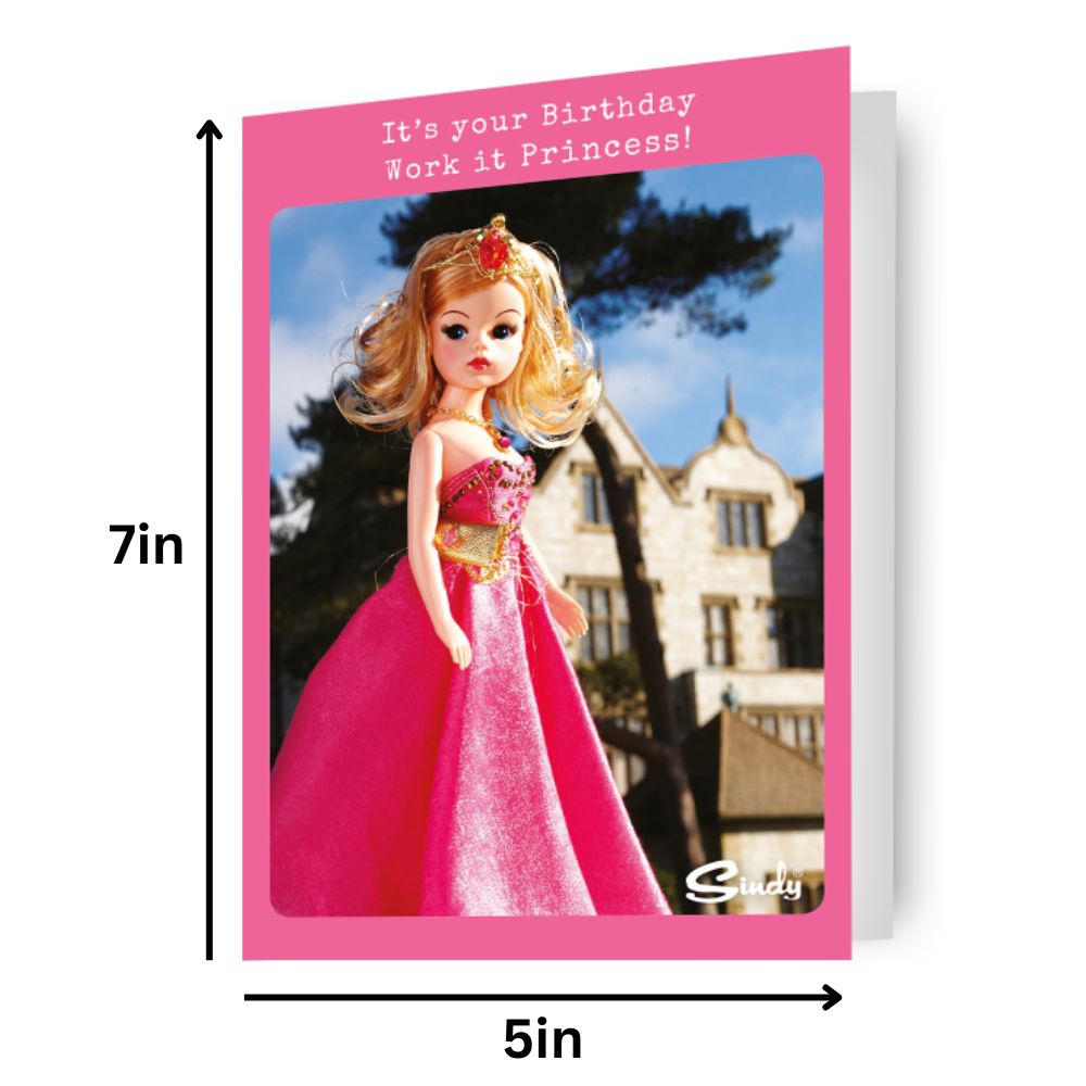 Sindy Birthday Card Official Product
