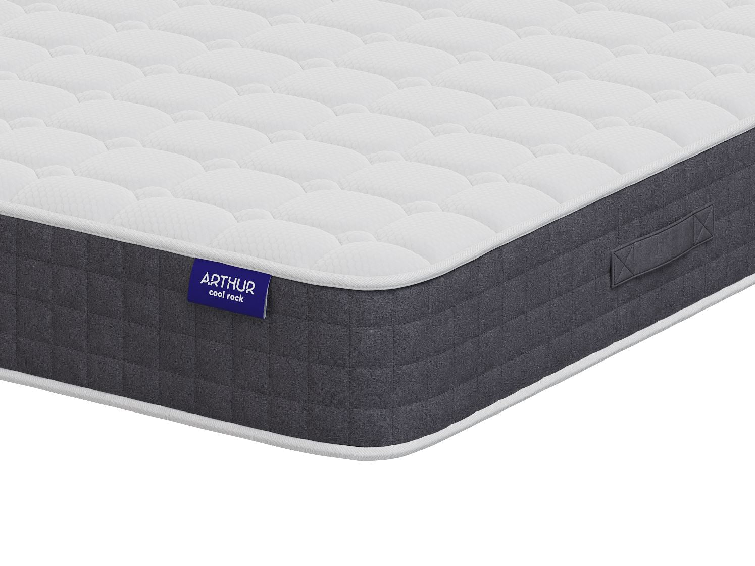 Cool Rock Extra Firm Hybrid Mattress | Single | White