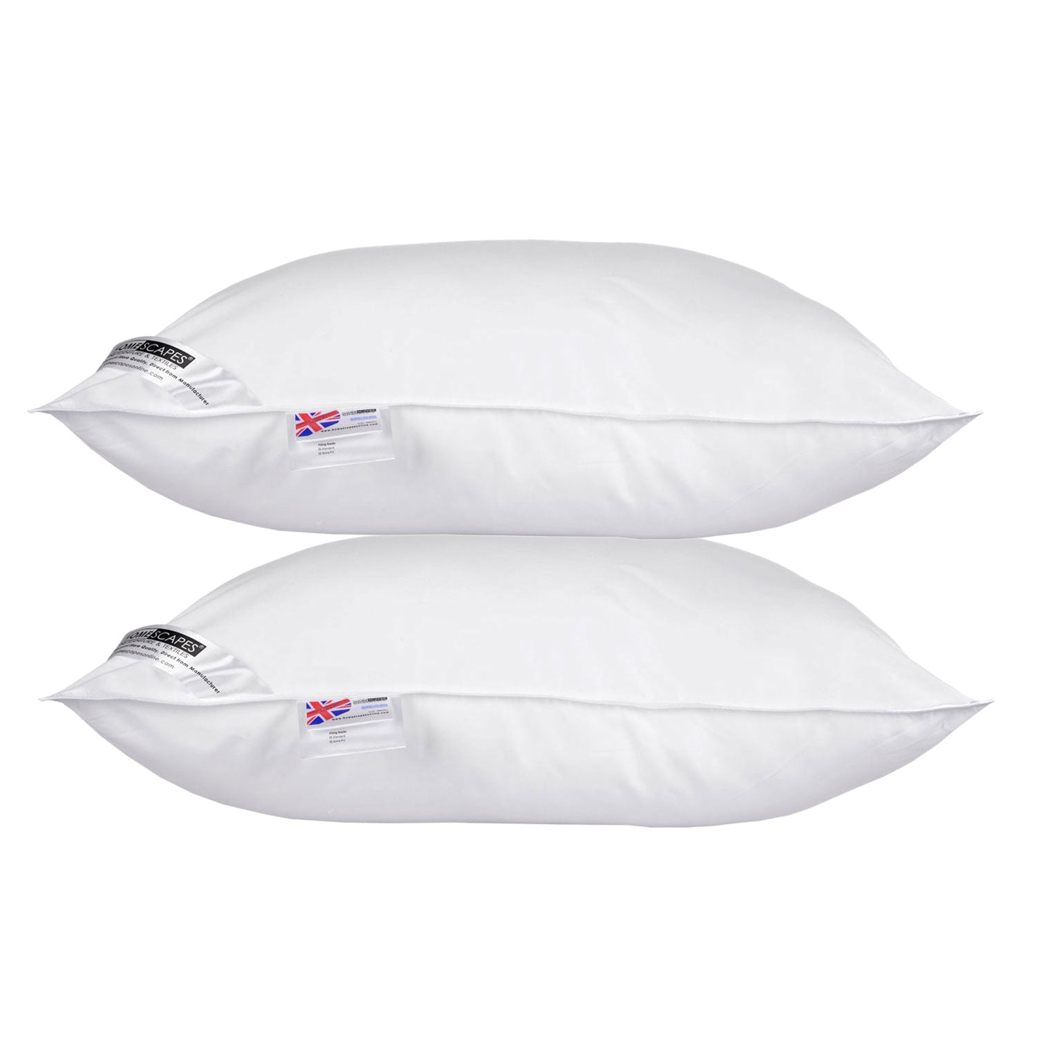 Microfibre Extra Fill Pillow Pair