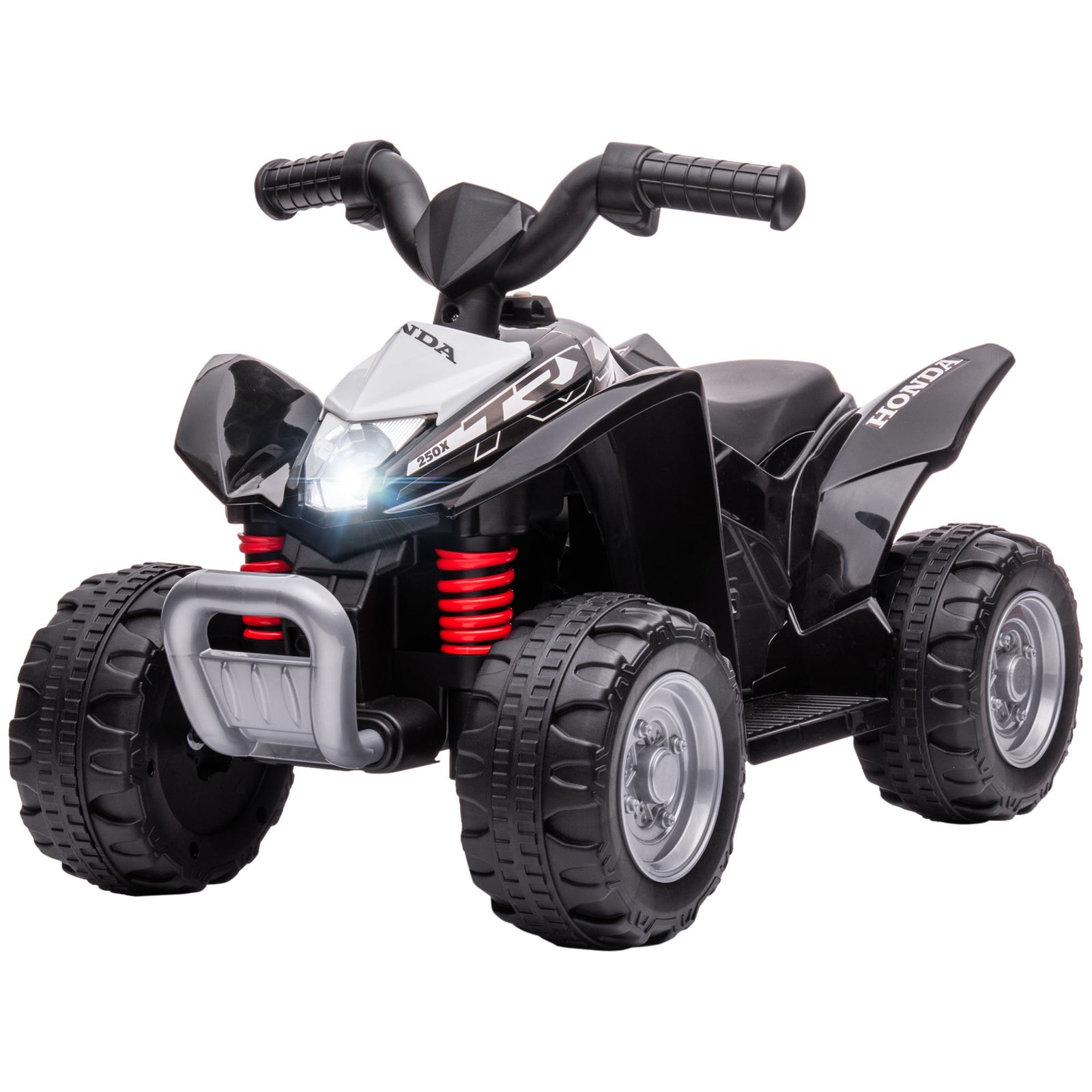 Honda Licensed Kids Electric Quad Bike 6v Atv Ride On 1.5-3 Years | Black