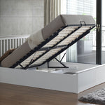 Malmo Wooden Ottoman Bed | King | White