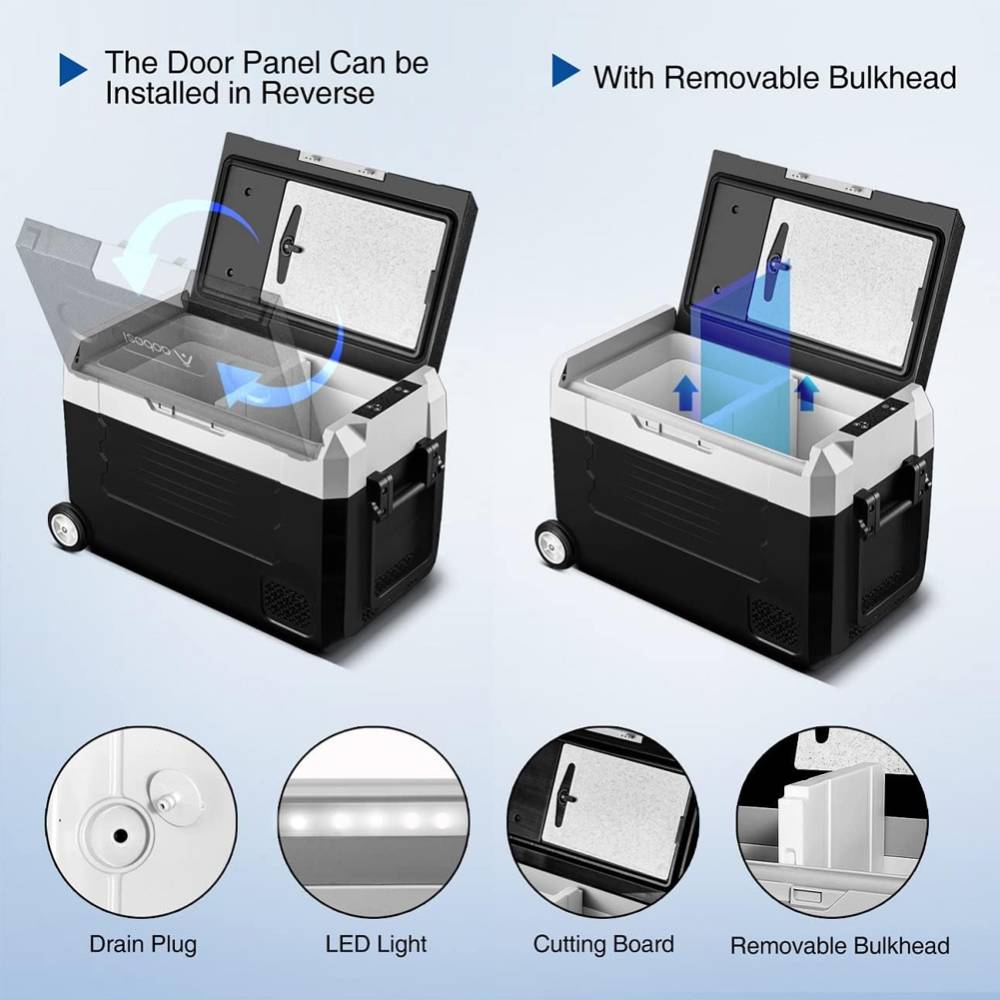 30l Compressor Car Refrigerator With App Control
