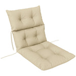 Adirondack Chair Cushion Rocking Chair Cushion W/ Ties | Beige