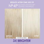 No.4p Blonde Enhancer Toning Shampoo 250ml | Set of 1