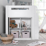 Lacy Storage Mid Sleeper Bed | Single | White