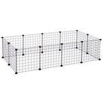 Diy Pet Playpen Metal Wire Fence Guinea Pig Small Animals Cage 12 Panel