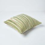 Cotton Chenille Tie Dye Cushion Cover | 45cm x 45cm | Green