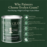 All-in-one Multi Surface Indoor & Outdoor Paint - Satin | 2.5l | Midnight Black