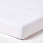Waterproof Terry Towelling Mattress Protector | European King | White