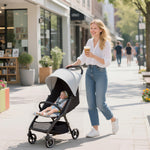 AIYAPLAY Travel Stroller With Easy Folding, Lightweight Pushchair