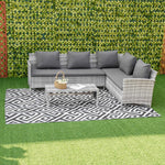 182x274cm Outdoor Straw Rug For Camping/picnic