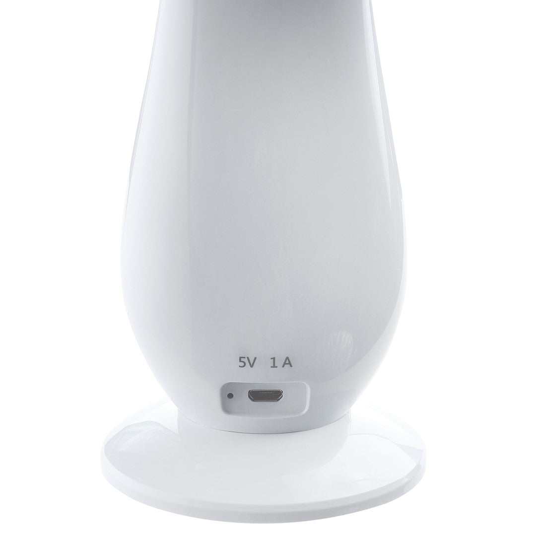 Lilly White Led Table Lamp Funky Reading Or Desk Lamp 4w Led Built In Fully Adjustable And 3 Stage Dimmer Switch