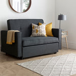 Troy 2 Seater Adjustable Sofa Bed | 2 Person | Grey