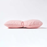 Cotton Back Support Thick Lumbar Cushion | Pink