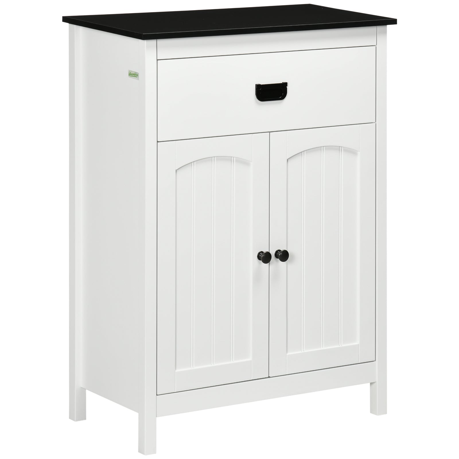 Bathroom Storage Unit With Drawer Double Door Cabinet