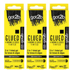 Gel Glued B&E 16ml (3 Pack) - Strong Hold & Flyaway Control | Black